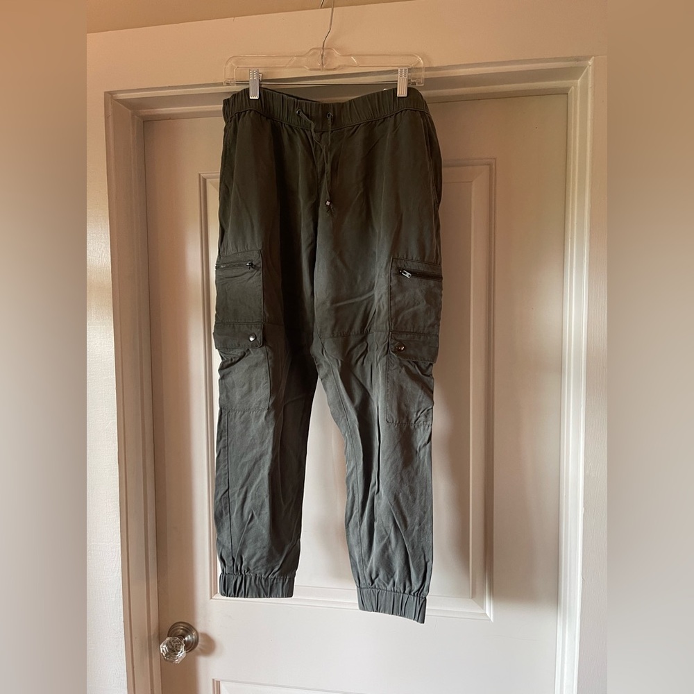 Banana Republic Olive Cargo Pants